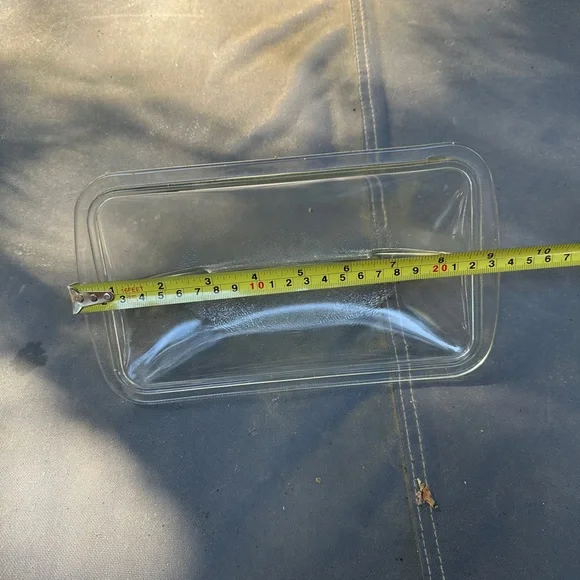 Vintage Westinghouse domed glass lid with fin; for loaf / meatloaf pan - Picture 5 of 8